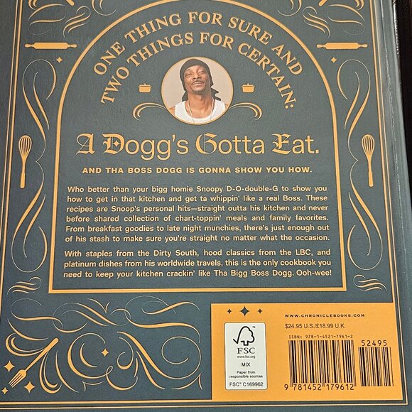 Snoop Dogg Recipe cookbook - Picture 3 of 3